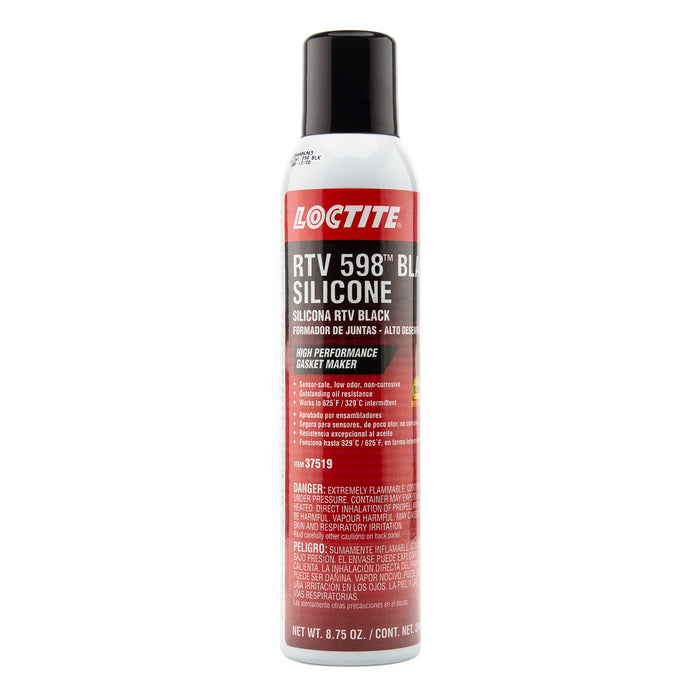 Loctite 598™ RTV Black High Performance Silicone 8.75 oz. Can - Case of 6