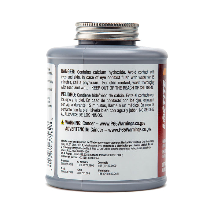 Loctite Copper Anti-Seize Lubricant 1 lb. brushtop Jar - Case of 12