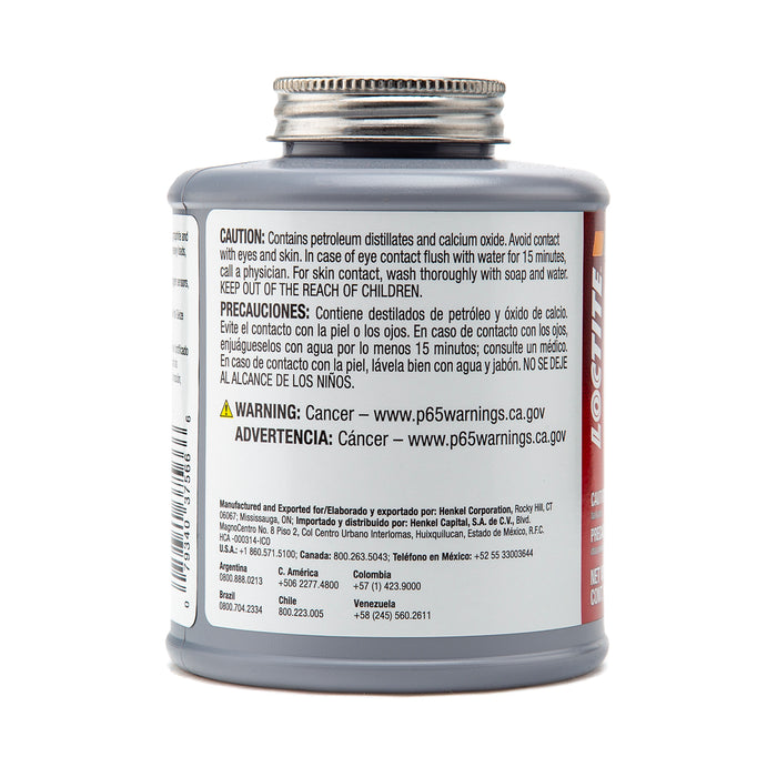 Loctite Silver Anti-Seize Lubricant 1 lb. brushtop Jar - Case of 12
