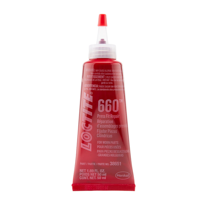 Loctite 660 Press-Fit Repair Compound 50 mL Bottle - Case of 6