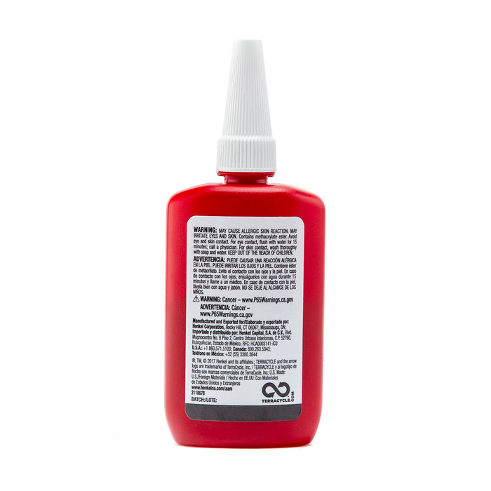 Loctite Threadlocker 277™ - Large Threads/Red 36ml Bottle - Case of 6