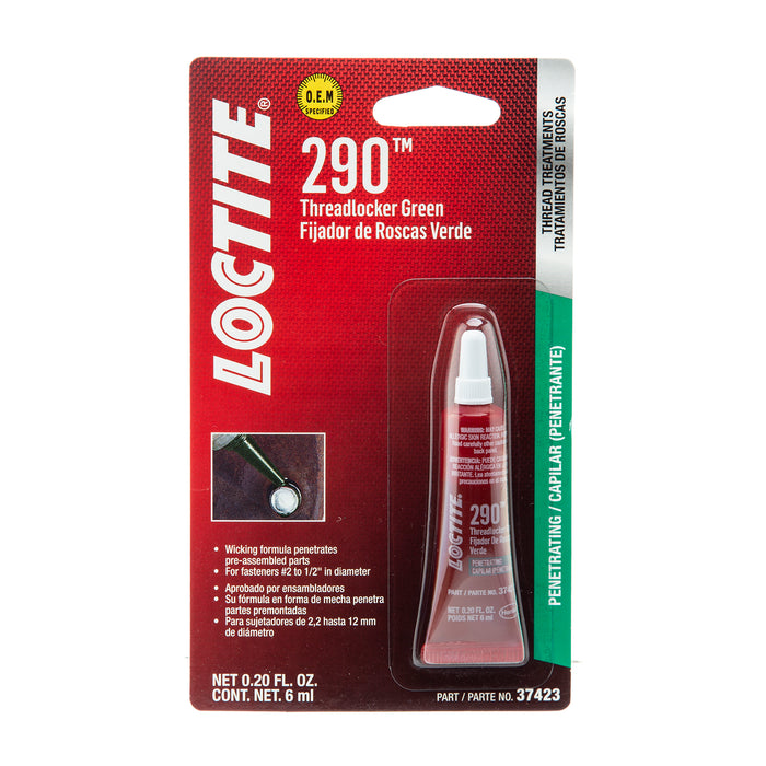 24 Count Loctite 290 Green Threadlocker Automotive Grade 0.2 oz. Tubes (6mL)