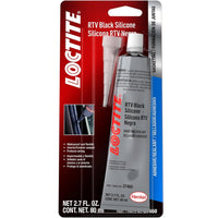 Loctite RTV Black Silicone Adhesive Sealant 2.7 oz. Tubes - Case of 12