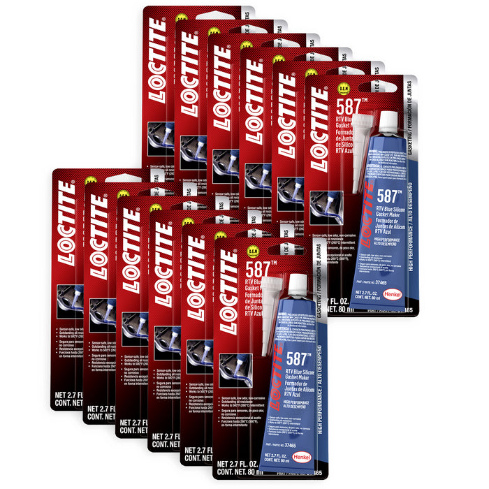 Loctite RTV 587™ Blue High Performance Silicone 80 ml Tube - Case of 12