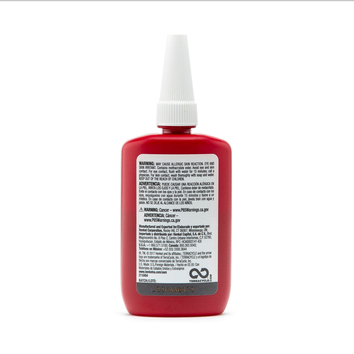 24 Count Loctite 271 Red Threadlocker Heavy-Duty 1.22 oz. Bottles (36mL)