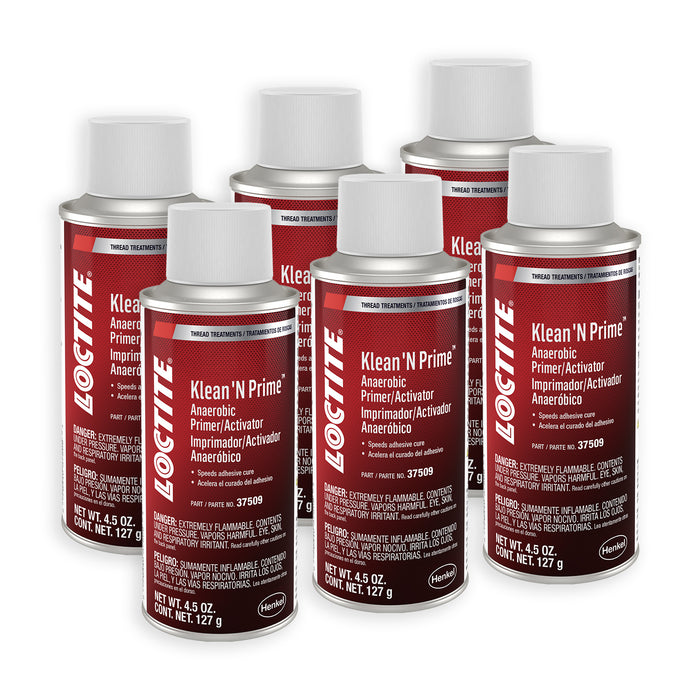 Loctite Klean 'N Prime™ Anaerobic Activator 4.5 oz. Spray Can - Case of 6