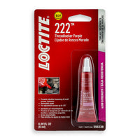 Loctite 222 Purple Threadlocker Low Strength 0.2 oz Tubes - Case of 12