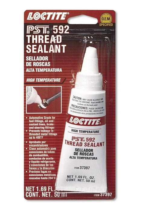 48 Tube Case Loctite 592 PST Thread Sealant Automotive Grade Opaque Off-White 1.69 oz. Tube (50mL)