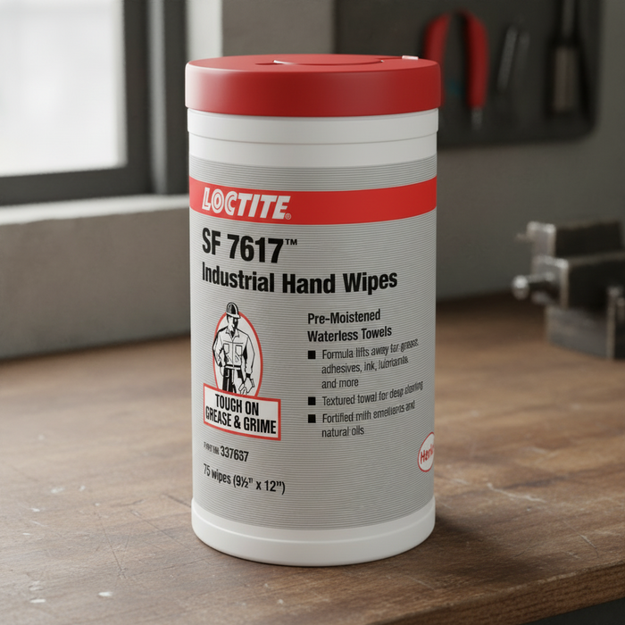 Loctite Industrial Hand Wipes 75 Count - Case of 6