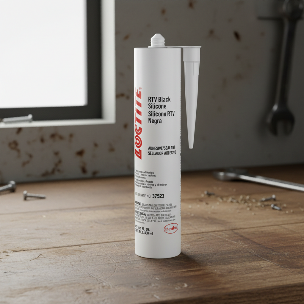 Loctite RTV Black Silicone Adhesive/Sealant 300 ml Cartridge - Case of ...