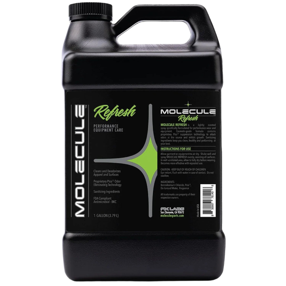 REFRESH Apparel & Gear Deodorizer Refill Gallon Jugs 4 Jugs | Odor ...