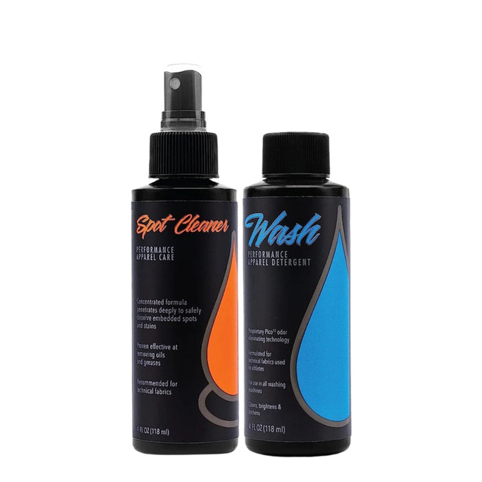 6 Count MINI WASH DUO 2-Part Kits for Apparel and Protective Gear (4 oz. Wash / 4 oz. Spot)