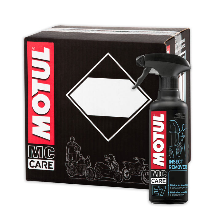 Motul MC Care E7 Insect Remover 13.5 oz. 12 x 13.5oz. Bottles