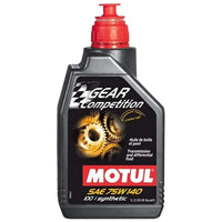 MOTUL GEAR Competition SAE 75W140 Full Ester Synthetic Gear Oil Liter Bottles - Case of 24