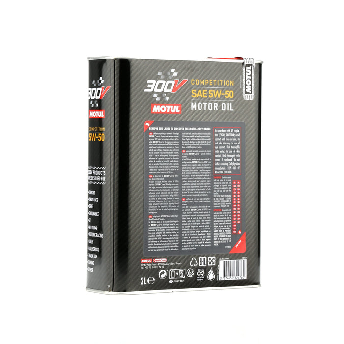 Motul 300V 5W50 POWER Car Racing Motor Oil 2 Liter 10 x 2L Bottles