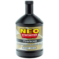 NEO Synthetics 75W-90 HD High Performance Synthetic Gear Oil Quart Bottles 12 Bottles