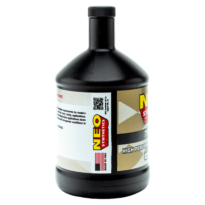 NEO Synthetics 75W-90 HD High Performance Synthetic Gear Oil Quart Bottles 12 Bottles