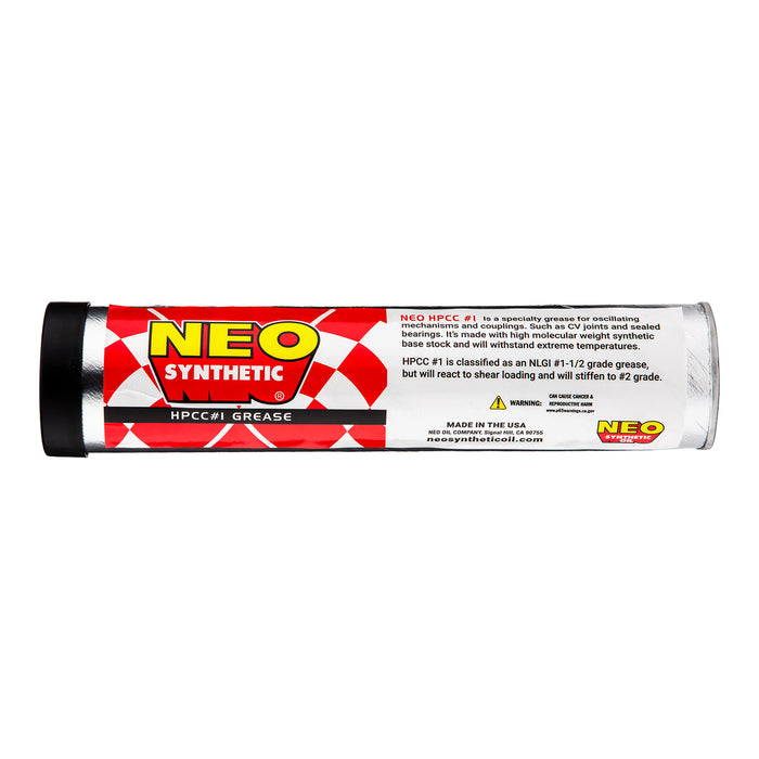 NEO Synthetics HPCC1 Calcium Complex Grease Cartridge Tubes (No Tip) 12 Pieces