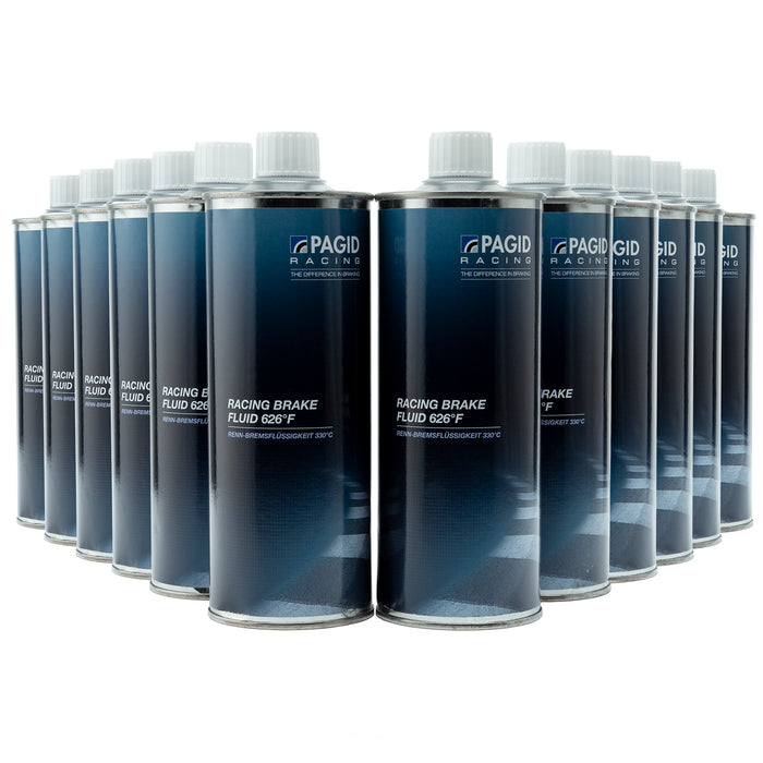 Pagid Racing Brake Fluid - Case of 12 × 0.5 L (16.9 fl oz) Cans