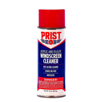 Prist Acrylic and Plastic Windscreen Cleaner Foam Spray 13 oz. Can - Case of 12