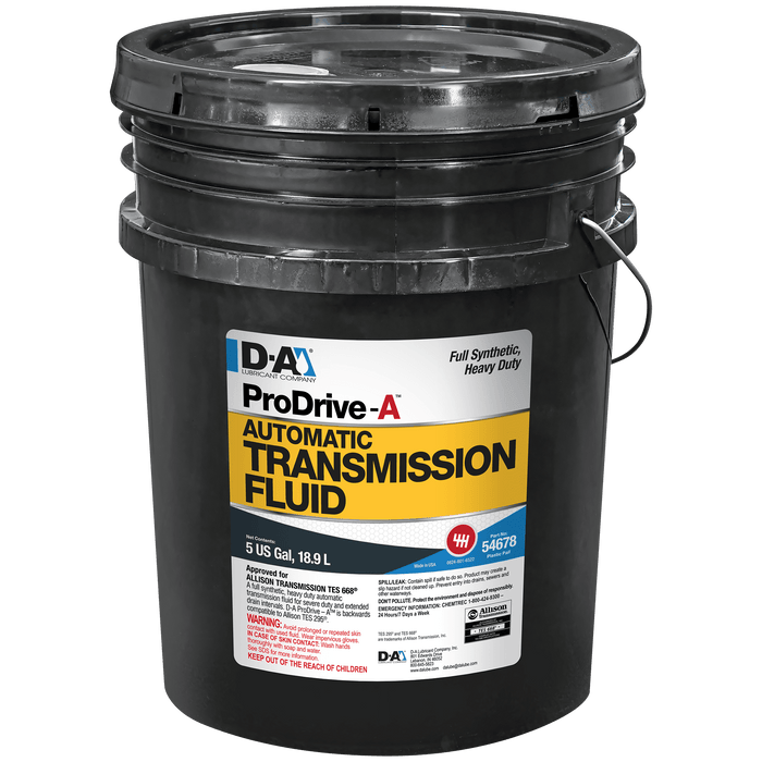 D-A ProDrive™ A - Allison TES 668® Full-Synthetic ATF - 5 Gallon Pail