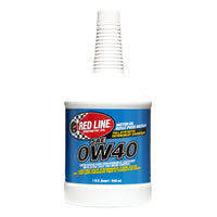Red Line 0W40 Motor Oil 1 Quart Bottles - Case of 12