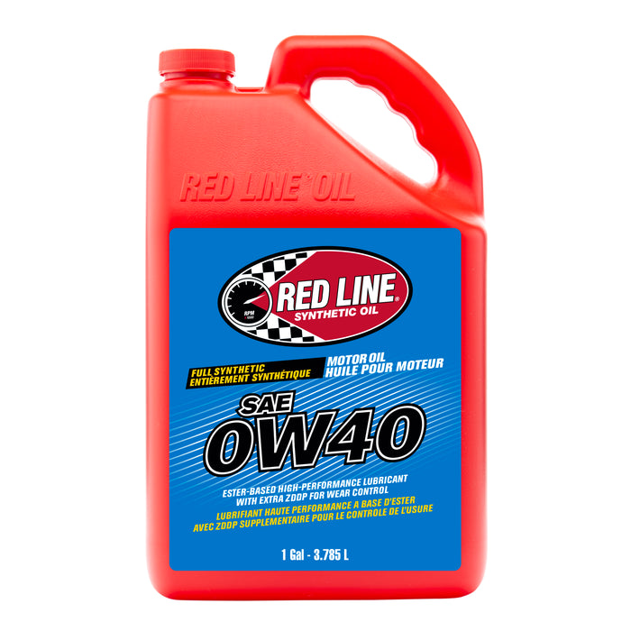 0W40 Motor Oil - Choose Size