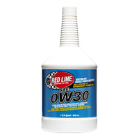 Red Line 0W30 Motor Oil 1 Quart Bottles - Case of 12