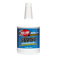 Red Line® 5W50 Motor Oil Quart Bottles - Case of 12
