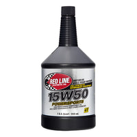 Red Line® 15W50 Powersports 4T Motor Oil Quart Bottles - Case of 12