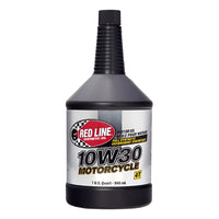 Red Line® 10W30 Motorcycle Oil 1 Quart Bottles - Case of 12