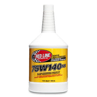 Red Line® 75W140NS GL-5 Non-Slip Gear Oil Quart Bottle - Case of 12