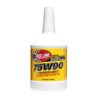 Red Line® 75W90 Full Synthetic GL-5 Gear Oil Quart Bottles - Case of 12