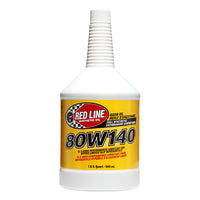 Red Line® 80W140 GL-5 Gear Oil Quart Bottles - Case of 12