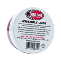Red Line® Assembly Lube 4 oz. Jar - Case of 12
