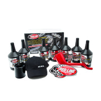V-Twin 20W60 Power Pack Oil Bundle with K&N High Performance Oil Filter BLACK 4 Kits