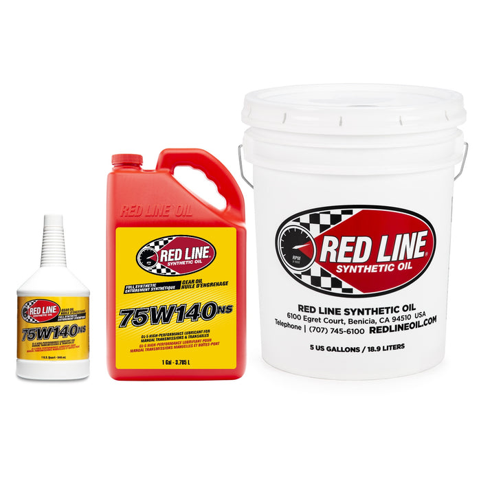 75W140NS GL-5 Non-Slip Gear Oil - Choose Size