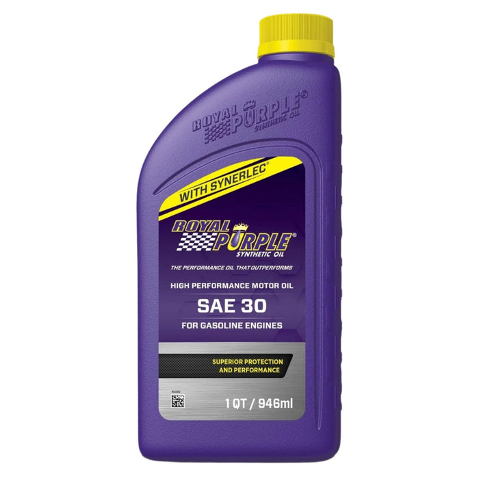 24 Count Royal Purple Heavy Duty Motor Oil SAE 30 Quart Bottles