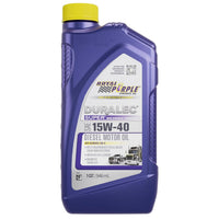 Royal Purple DURALEC Diesel SAE 15W-40 Multi-Grade Motor Oil Quart Bottles 36 Bottles