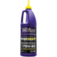 Royal Purple Max Gear SAE 75W-90 Automotive Gear Oil Quart Bottles 24 Bottles