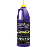 Royal Purple Max Gear SAE 75W-140 Gear Oil Quart Bottle - Case of 12