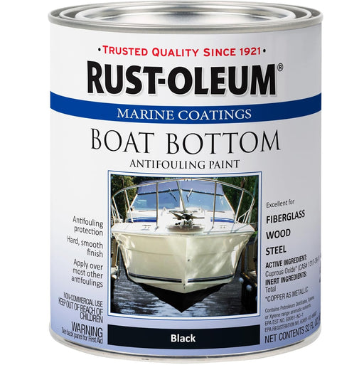 Boat Bottom Marine Black Quart