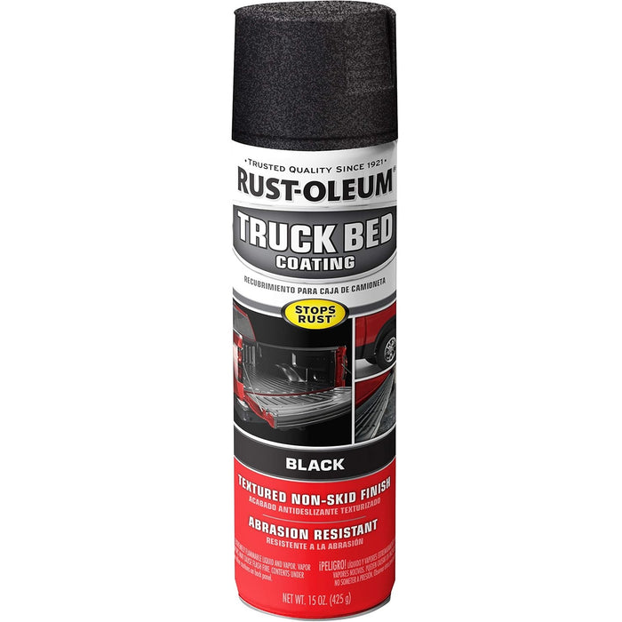 36 Cans Truck Bed Coating Stops Rust Spray 15 oz. Black