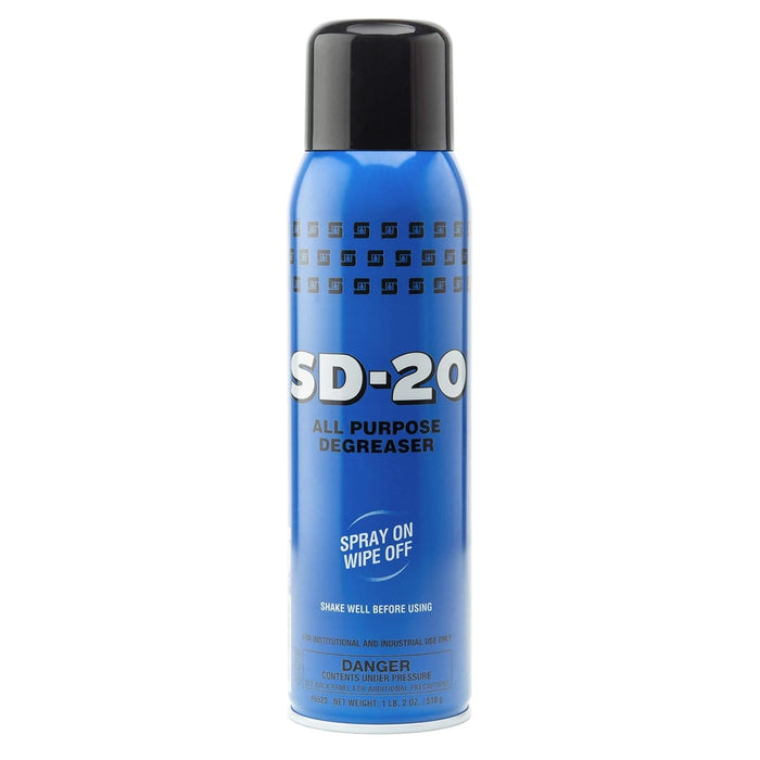 48 Cans Spartan SD-20 Multipurpose Degreaser Aerosol 20 oz. - Citrus Scent