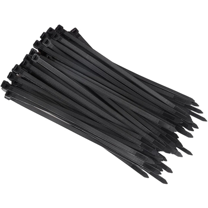 1000 Count Ty-Rap 14.4 in. UV Resistant Black Nylon 29 lb. High Performance Cable Ties