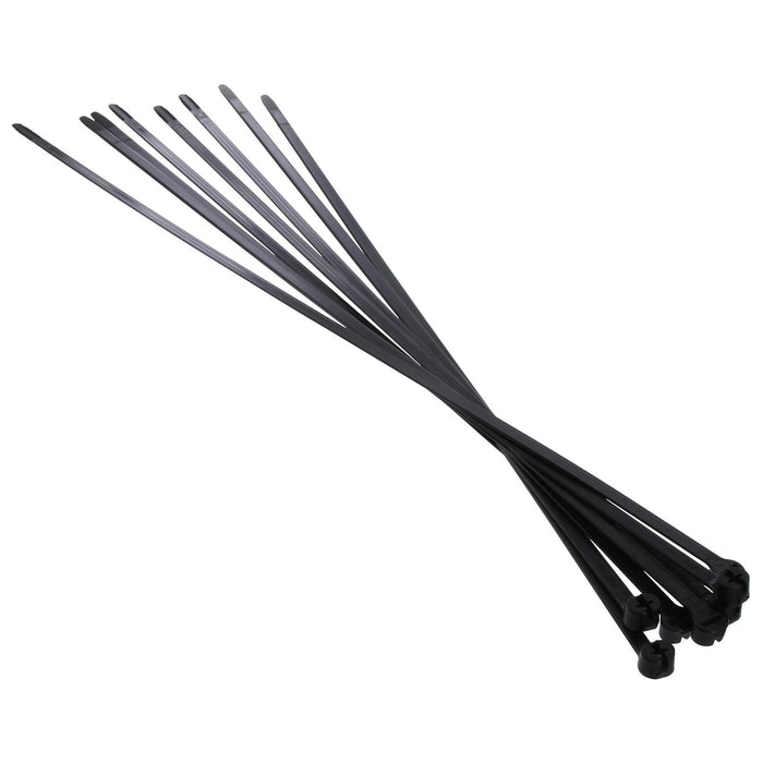 2000 Count Ty-Rap 13.4 in. UV Resistant Black Nylon 120 lb. High Performance Cable Ties