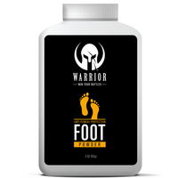 WARRIOR Antifungal Foot Powder for Feet - Jock Itch & Athletes Foot Treatment 2.5 oz. 24 Bottles