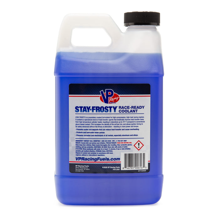 VP Racing Stay Frosty Race Ready Coolant 64 oz Bottle - Case of 4