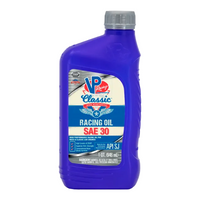 VP SAE 30 Classic Non Synthetic Racing Oil Quart - Case of 12