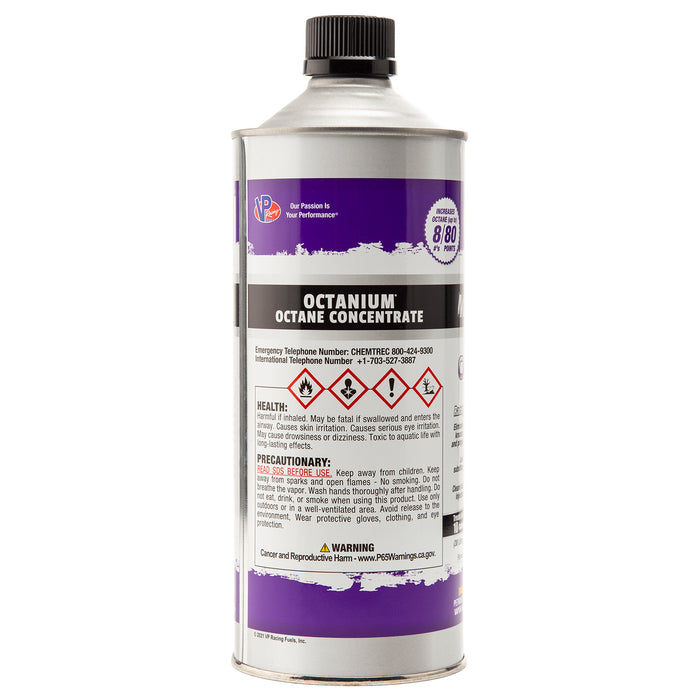 VP Racing Octanium Octane Booster Racing Formula Quart Can - Case of 8